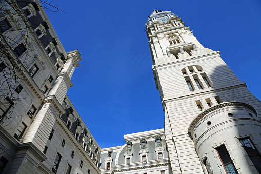 Famous City Hall of Philadelphia, Pennsylvania