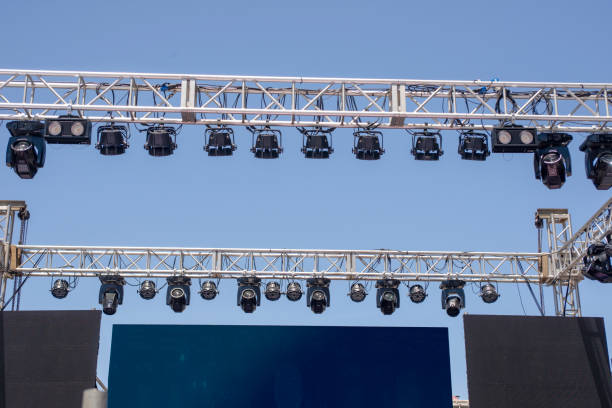 istock The stage lighting is combined outdoors 1192209265