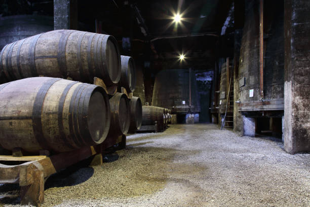istock Old Porto wine cellar 1192211850