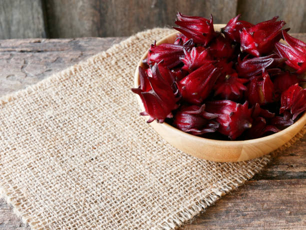 istock Roselle good properties reduce blood pressure. 1192214481