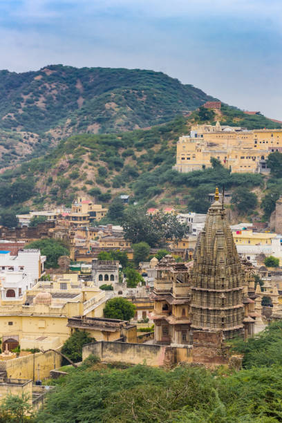istock View from the Amber Palace over the Rameshwar Temple in Amer 1192225976