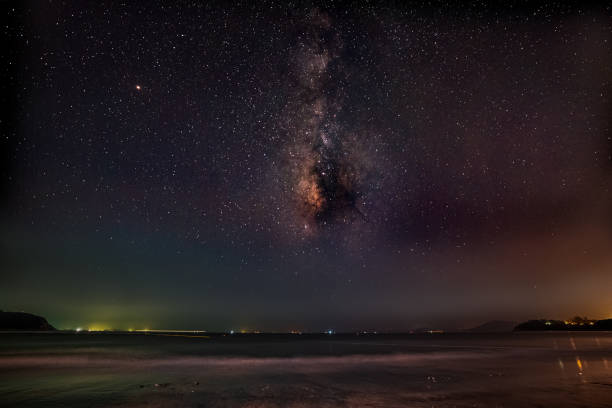 istock Beach under the milky way 1192229142