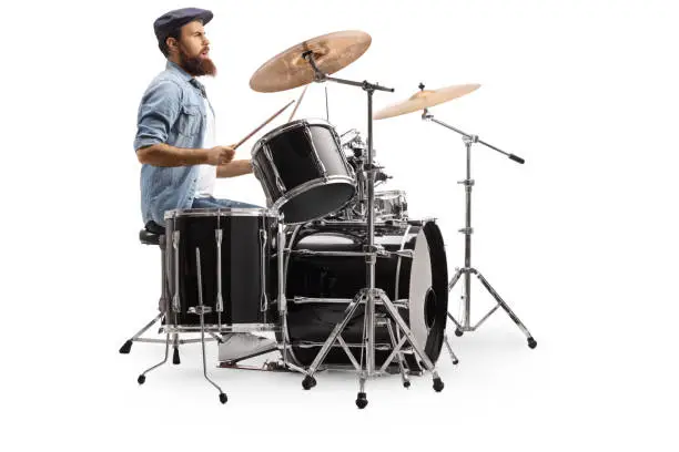 Photo of Musician playing drums