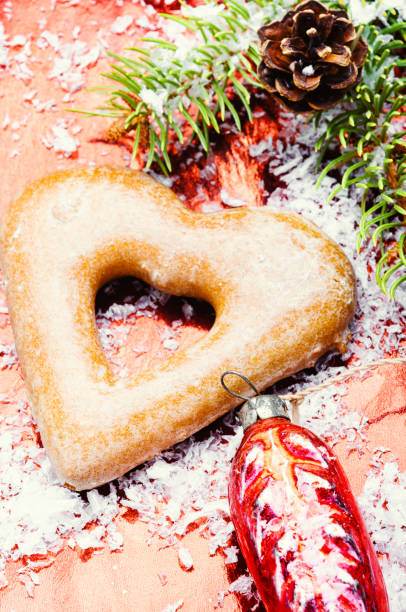 istock Christmas gingerbread and decoration 1192234907