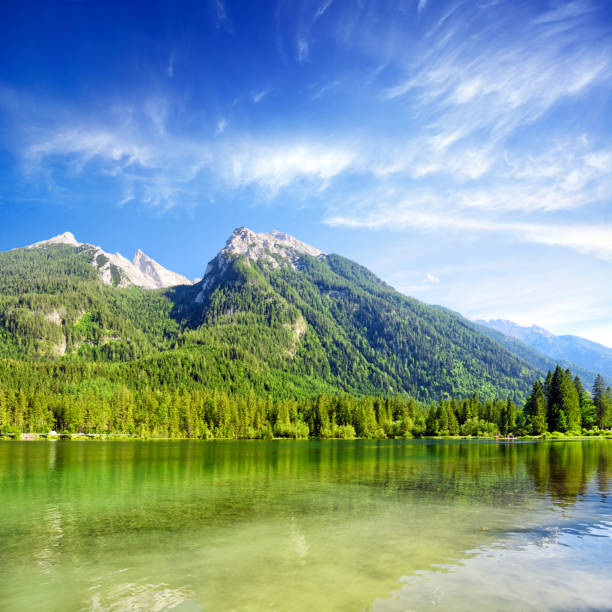 istock Hintersee Lake near Ramsau, Germany 1192237529