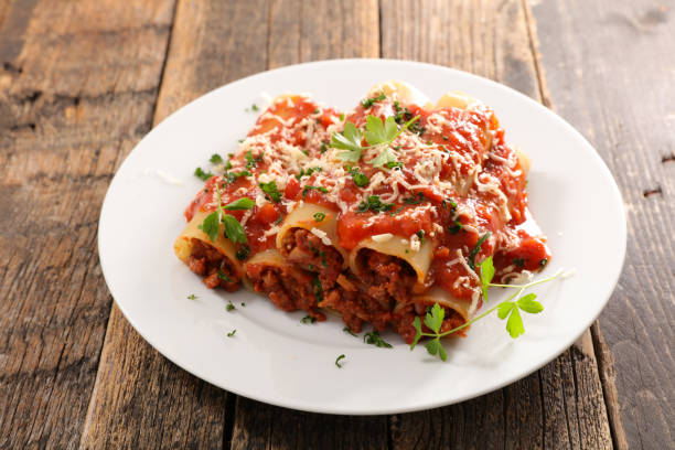 istock cannelloni with minced beef and tomato sauce 1192240643
