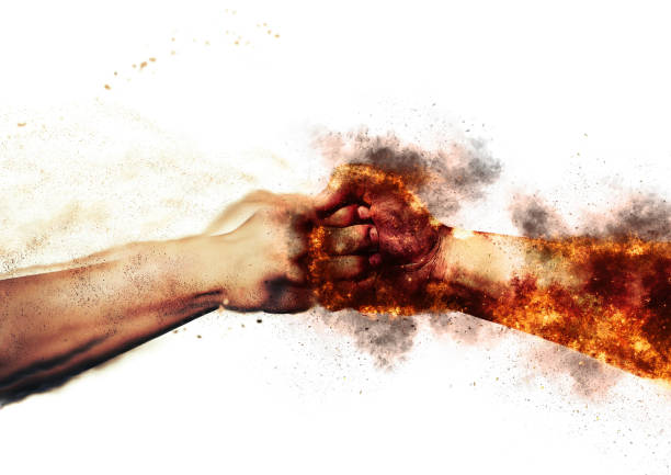 Clash fist and fist