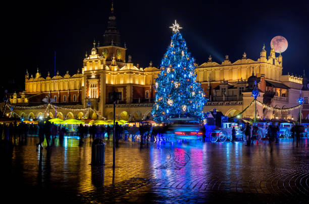 istock Christmas time in Krakow, Poland 1192248400