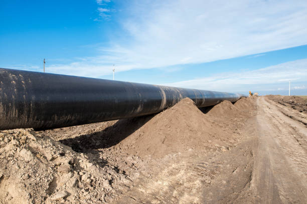 istock Pipeline for natural gas transit. 1192252059
