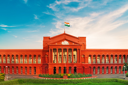 High Court Of Karnataka Stock Photo - Download Image Now - Courthouse,  India, Courtroom - iStock