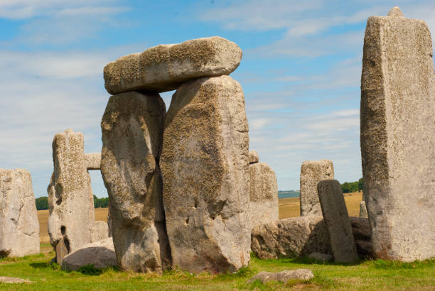 istock Stonehenge on the summer sky 1192272808