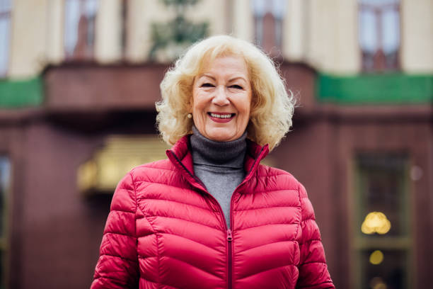istock Cheerful woman posing and smiling 1192273044