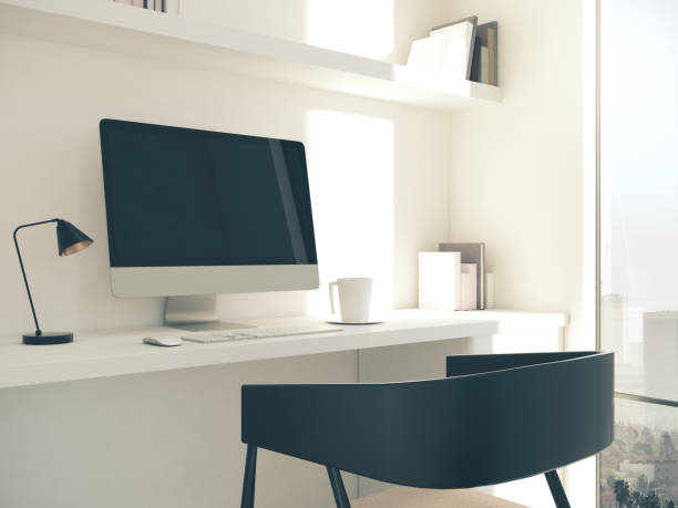 istock black computer monitor on worktop 1192275027