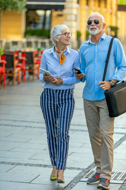 istock Senior Couple Exploring the City 1192284274