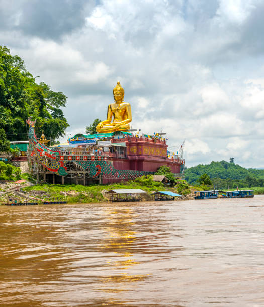 istock Buddha statue at Golden Triangle Thailand 1192288302