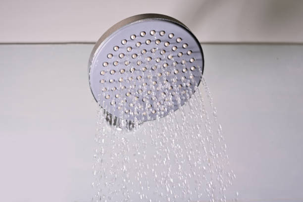 istock Close-up of bath shower 1192288391