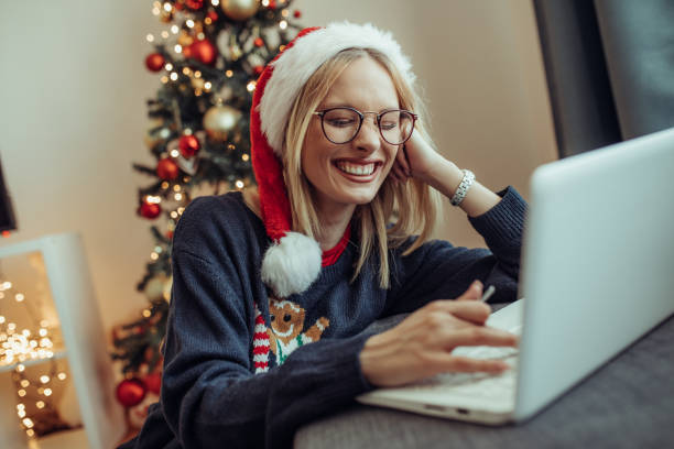 istock Woman online shopping. 1192289680