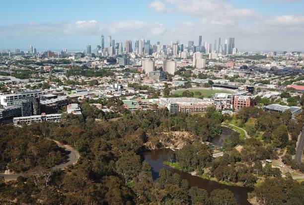 istock Aerial city view 1192289760