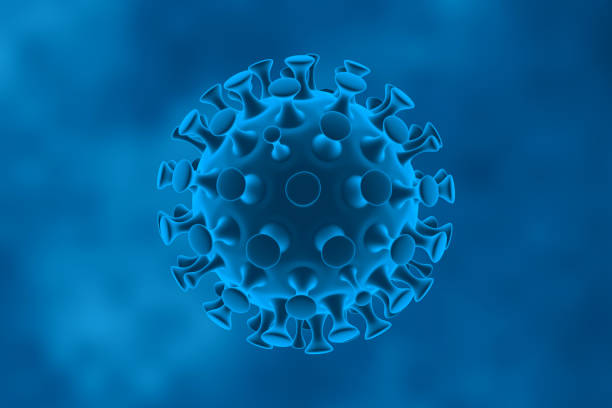istock 3d illustration pathogenic viruses causing infection in host organism, Viral disease outbreak, virus abstract background 1192301387