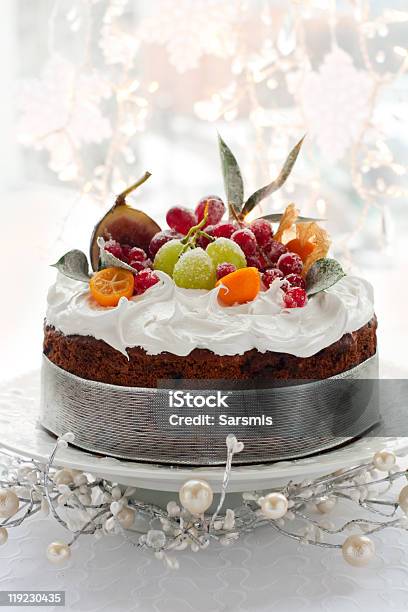 크리스마스 프루트 케이크 과일 케이크에 대한 스톡 사진 및 기타 이미지 - 과일 케이크, 크리스마스, 크리스마스 케이크