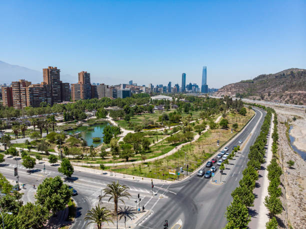 istock Bicentennial Park in Santiago, Chile 1192305002
