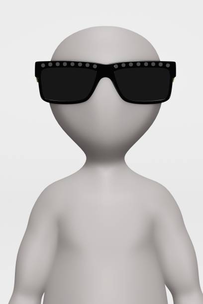 istock 3D Render of Cartoon Character with Glasses 1192305161