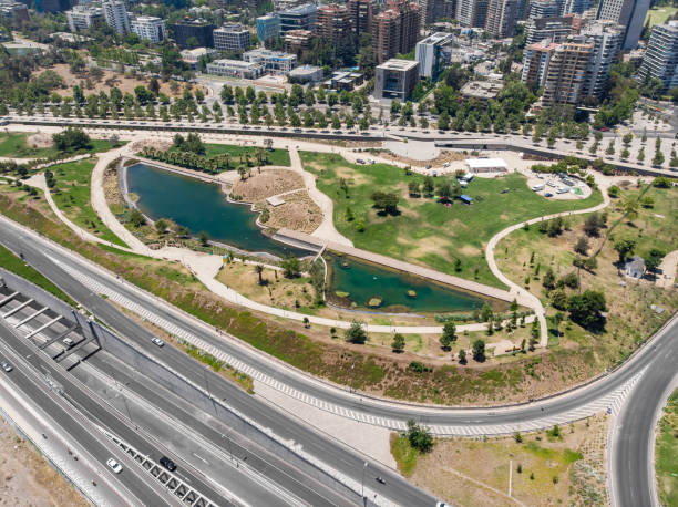 Bicentennial Park in Santiago, Chile