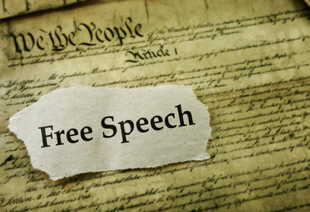istock Freedom of Speech Constitutional right 1192317269