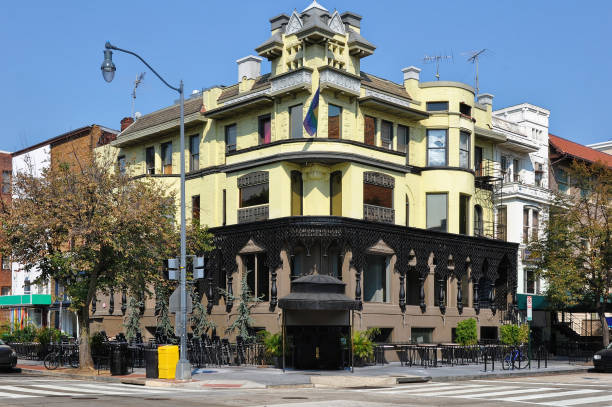 istock Facade of buildings Washington 1192318933