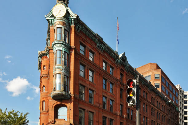 istock Facade of buildings Washington 1192318963