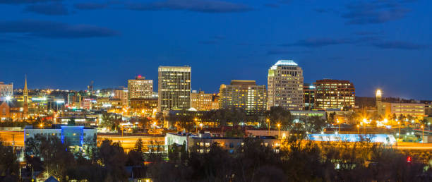 istock Downtown Colorado Springs at Dusk 1192319982
