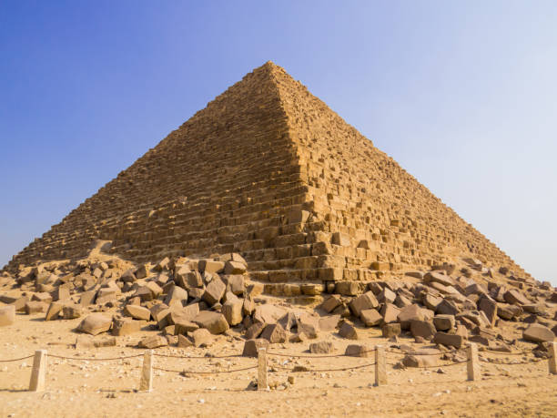 istock Pyramid of Menkaure, Giza Necropolis, Egypt 1192327531