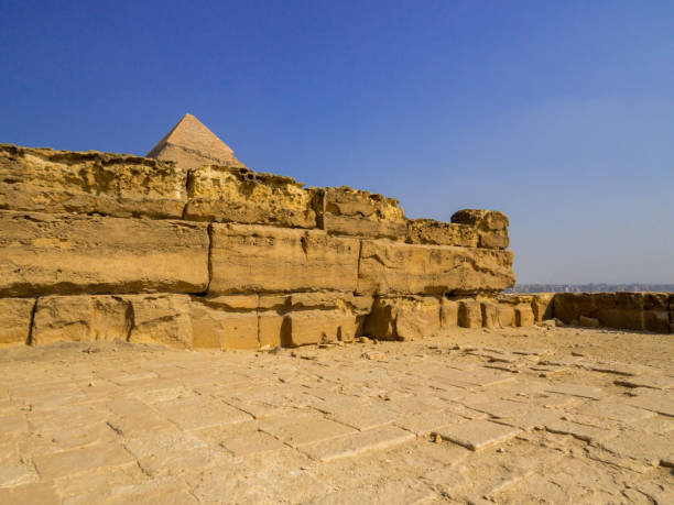 istock Funerary Temple and Pyramid of Khafre, Egypt 1192327656