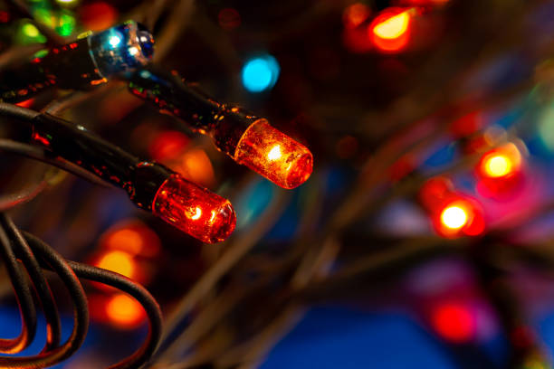 istock Christmas lights. Close-up. Macro 1192330794