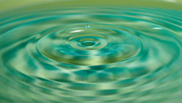 istock Drop of water or fluid created a ripple 1192330855