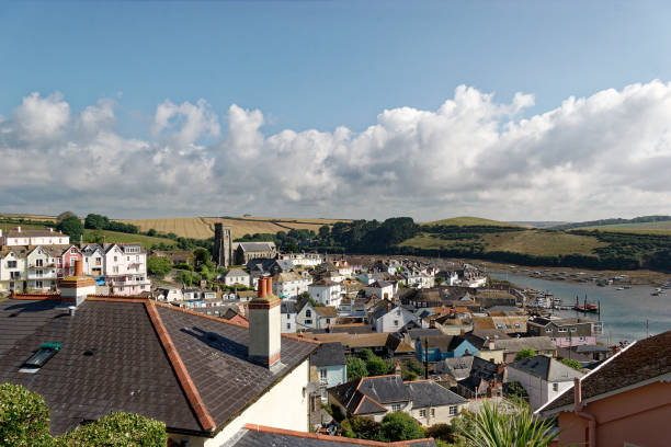 istock Salcombe Devon England. View over the town 1192343930