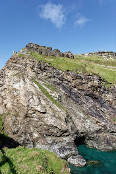 istock Tintagel Cornwall. King Arthur's Island 1192345293