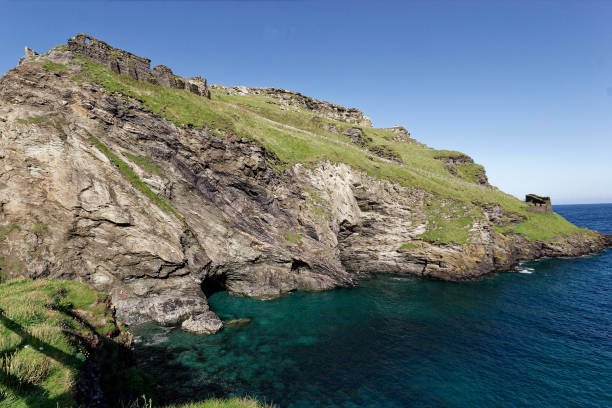 istock Tintagel Cornwall. King Arthur's Island 1192345308