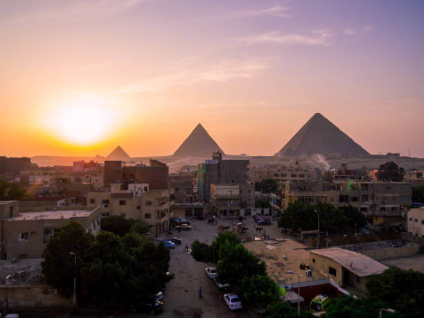 istock Pyramids of Giza, Egypt 1192349823