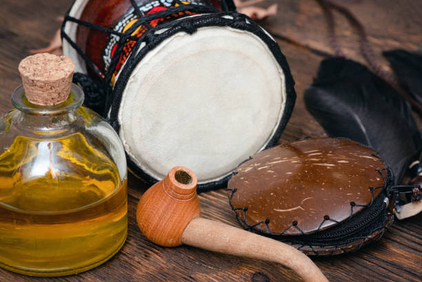 istock Witchcraft. Shaman table. Witch doctor. 1192351557