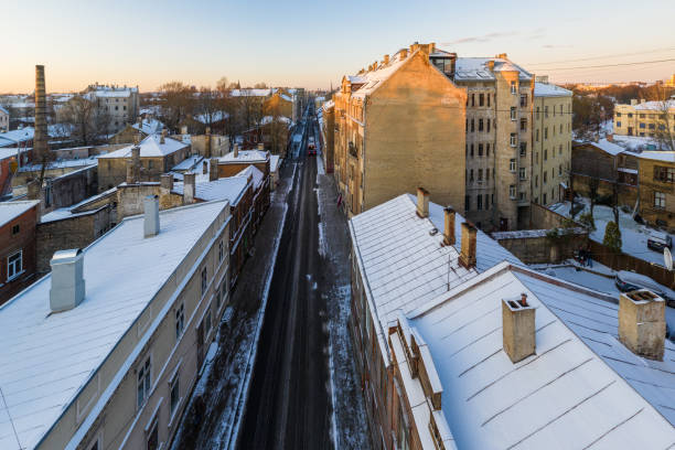 istock Beautiful Riga old town panoramic view 1192351714