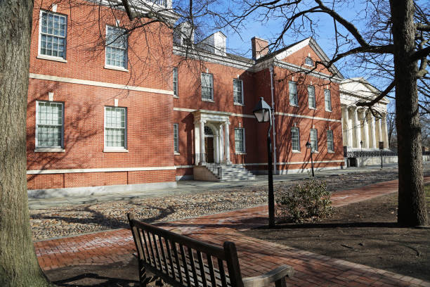 istock View from the park at American Philosophical Society 1192352821