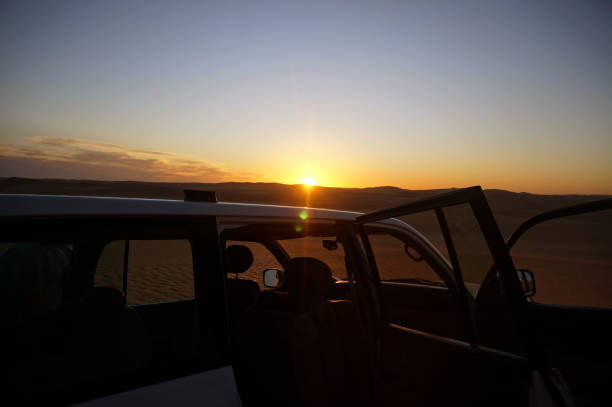 istock Sunset in the desert 1192353914