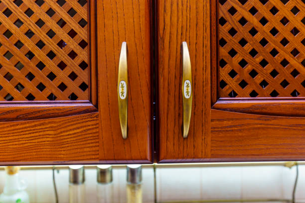 istock retro cherry wood kitchen doors 1192356675