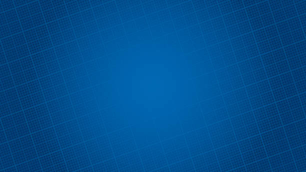 Blueprint paper HD background. Blueprint paper background. Vector pattern with copy space for business presentation or web design. blueprint stock illustrations