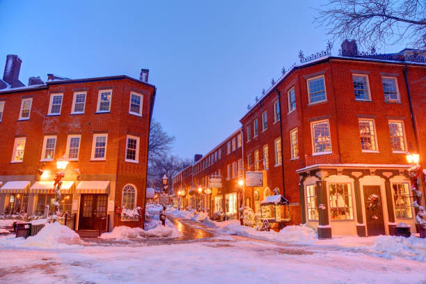 istock Winter in Newburyport, Massachusetts 1192364621