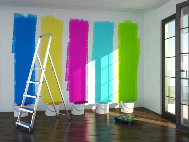 istock Color palette on the wall 1192368527