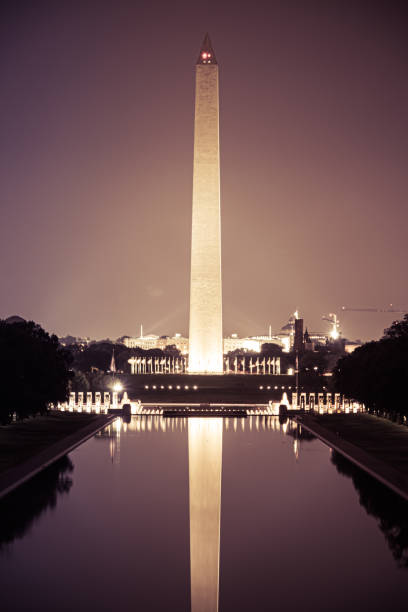 istock The Washington Monument at night 1192369689