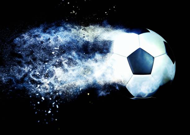istock Abstract soccer ball 1192380613