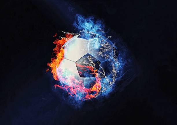 istock Abstract soccer ball 1192380712